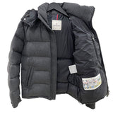 モンクレール MONCLER MONTGENEVRE ダウンジャケット グレー ウール メンズ ダウンジャケット