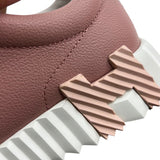 エルメス HERMES バウンシング ローカットスニーカー H221176Z ピンク レザー/スウェード レディース スニーカー