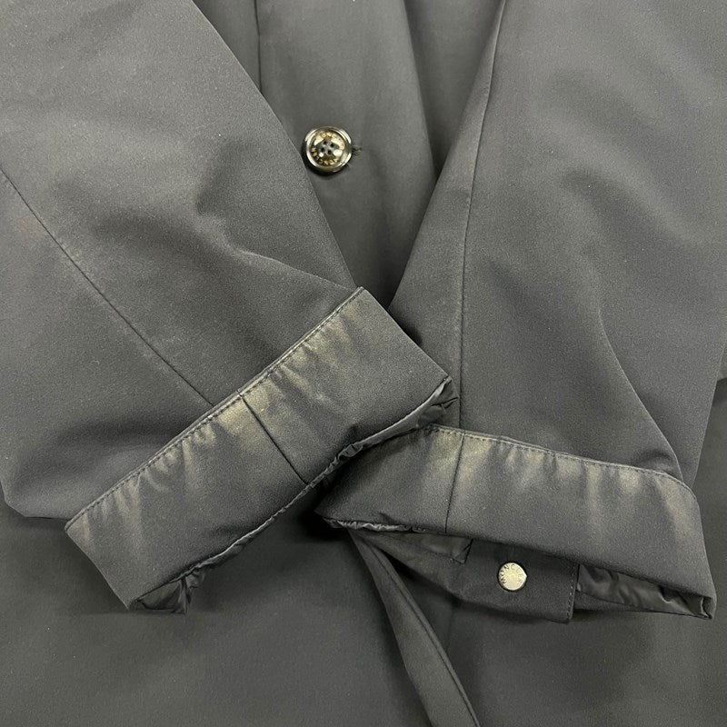 モンクレール MONCLER PALLU ナイロンダウンチェスターコート ネイビー ナイロン メンズ その他アウター