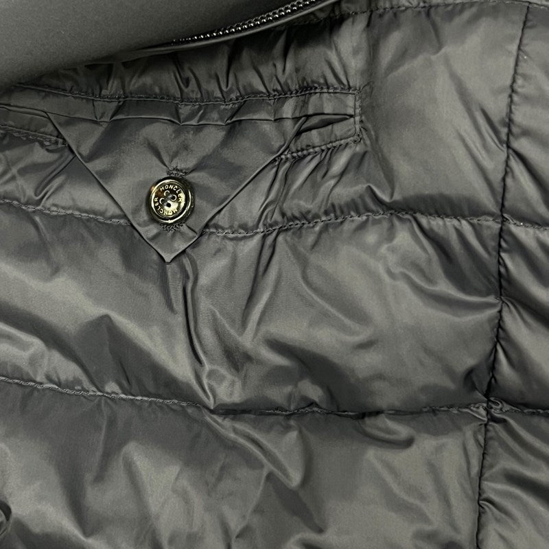 モンクレール MONCLER PALLU ナイロンダウンチェスターコート ネイビー ナイロン メンズ その他アウター