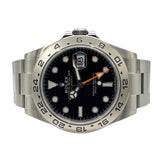 ロレックス ROLEX エクスプローラー2 226570 ブラック SS メンズ 腕時計