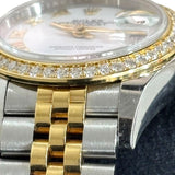 ロレックス ROLEX デイトジャスト28 279383RBR ホワイト YG/SS レディース 腕時計