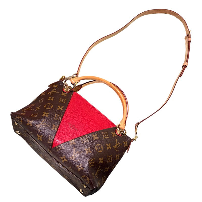 ルイ・ヴィトン LOUIS VUITTON VトートBB M43966 ブラウン モノグラム・キャンバス レディース ハンドバッグ