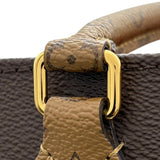 ルイ・ヴィトン LOUIS VUITTON オンザゴーMM M45321 ブラウン モノグラム・ジャイアント・リバーㇲ レディース ハンドバッグ