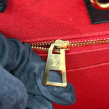 ルイ・ヴィトン LOUIS VUITTON オンザゴーMM M45321 ブラウン モノグラム・ジャイアント・リバーㇲ レディース ハンドバッグ