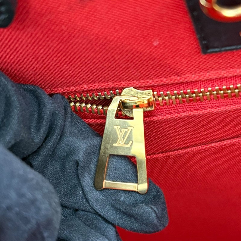 ルイ・ヴィトン LOUIS VUITTON オンザゴーMM M45321 ブラウン モノグラム・ジャイアント・リバーㇲ レディース ハンドバッグ