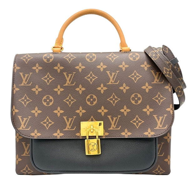 ルイ・ヴィトン LOUIS VUITTON マリニャン M44259 ブラウン モノグラム・キャンバス レディース ハンドバッグ