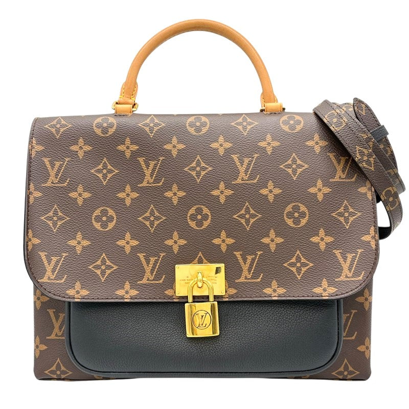 ルイ・ヴィトン LOUIS VUITTON マリニャン M44259 ブラウン モノグラム・キャンバス レディース ハンドバッグ