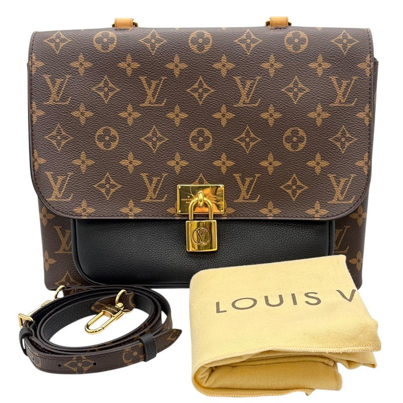 ルイ・ヴィトン LOUIS VUITTON マリニャン M44259 ブラウン モノグラム・キャンバス レディース ハンドバッグ