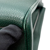 グッチ GUCCI ズゥミ スモール トップハンドルバッグ 569712 グリーン レザー レディース ハンドバッグ