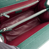グッチ GUCCI ズゥミ スモール トップハンドルバッグ 569712 グリーン レザー レディース ハンドバッグ