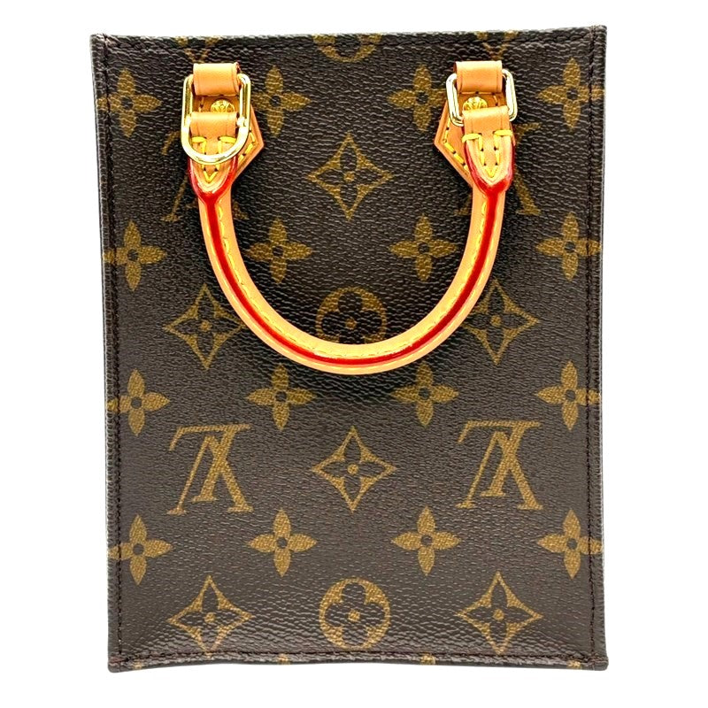 ルイ・ヴィトン LOUIS VUITTON プティット・サックプラ M69442 ブラウン モノグラム・キャンバス レディース ハンドバッグ