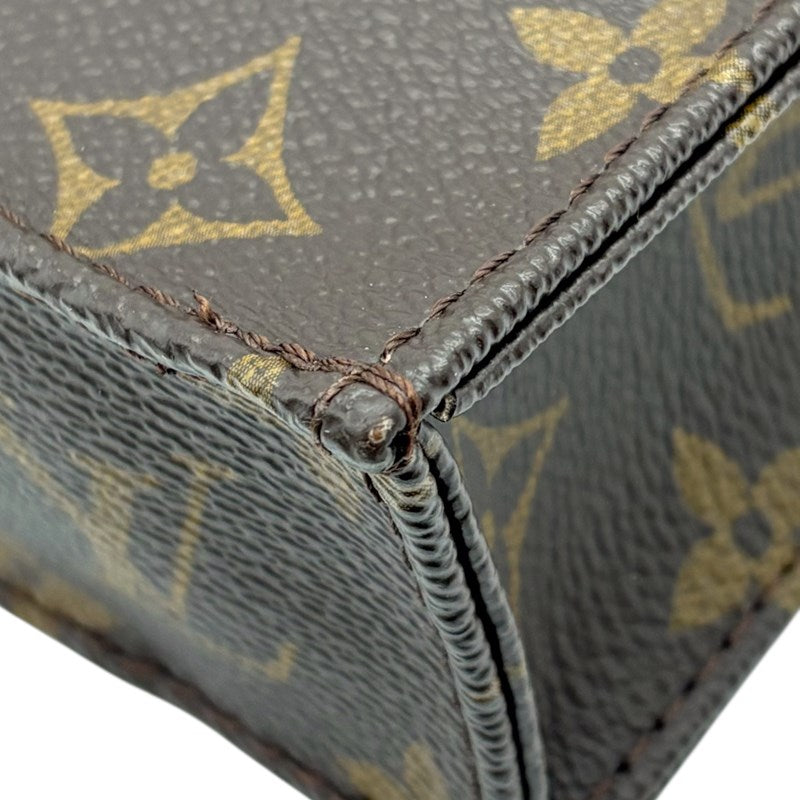 ルイ・ヴィトン LOUIS VUITTON プティット・サックプラ M69442 ブラウン モノグラム・キャンバス レディース ハンドバッグ