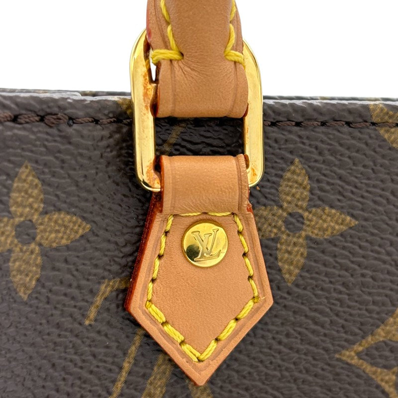 ルイ・ヴィトン LOUIS VUITTON プティット・サックプラ M69442 ブラウン モノグラム・キャンバス レディース ハンドバッグ
