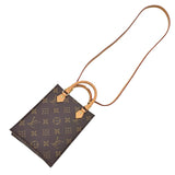 ルイ・ヴィトン LOUIS VUITTON プティット・サックプラ M69442 ブラウン モノグラム・キャンバス レディース ハンドバッグ