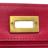 シャネル CHANEL 2.55 チェーンウォレット ホットピンク ゴールド金具 キャビアスキン レディース ショルダーバッグ