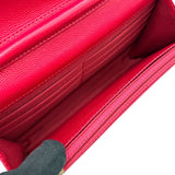 シャネル CHANEL 2.55 チェーンウォレット ホットピンク ゴールド金具 キャビアスキン レディース ショルダーバッグ