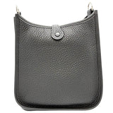 エルメス HERMES エヴリンTPM C刻印 ブラック シルバー金具 トリヨン レディース ショルダーバッグ