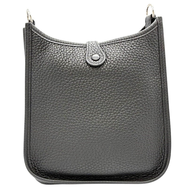 エルメス HERMES エヴリンTPM C刻印 ブラック シルバー金具 トリヨン レディース ショルダーバッグ
