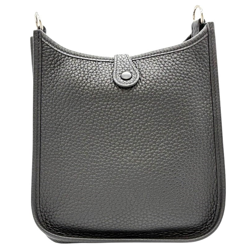 エルメス HERMES エヴリンTPM C刻印 ブラック シルバー金具 トリヨン レディース ショルダーバッグ