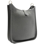 エルメス HERMES エヴリンTPM C刻印 ブラック シルバー金具 トリヨン レディース ショルダーバッグ