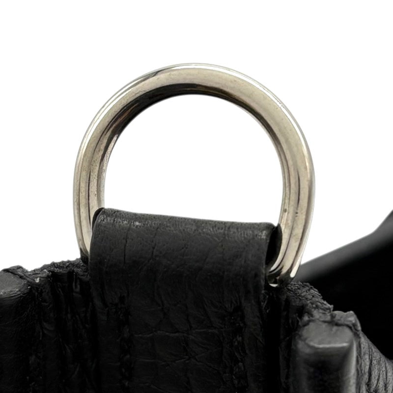 エルメス HERMES エヴリンTPM C刻印 ブラック シルバー金具 トリヨン レディース ショルダーバッグ