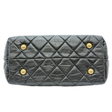 シャネル CHANEL 2.55 チェーントートバッグ ブラック ゴールド金具 エイジドカーフ レディース トートバッグ