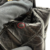 シャネル CHANEL 2.55 チェーントートバッグ ブラック ゴールド金具 エイジドカーフ レディース トートバッグ