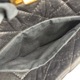 シャネル CHANEL 2.55 チェーントートバッグ ブラック ゴールド金具 エイジドカーフ レディース トートバッグ