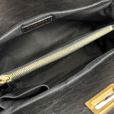 シャネル CHANEL 2.55 チェーントートバッグ ブラック ゴールド金具 エイジドカーフ レディース トートバッグ