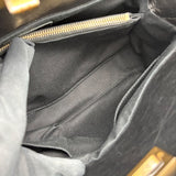 シャネル CHANEL 2.55 チェーントートバッグ ブラック ゴールド金具 エイジドカーフ レディース トートバッグ