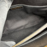 シャネル CHANEL 2.55 チェーントートバッグ ブラック ゴールド金具 エイジドカーフ レディース トートバッグ