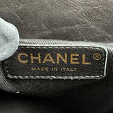 シャネル CHANEL 2.55 チェーントートバッグ ブラック ゴールド金具 エイジドカーフ レディース トートバッグ
