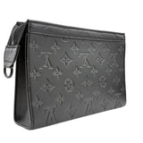 ルイ・ヴィトン LOUIS VUITTON ガストン・ウェアラブル ウォレット M81115 ブラック モノグラム・シャドウ メンズ ショルダーバッグ