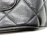 シャネル CHANEL 復刻トート ブラック シルバー金具 キャビアスキン レディース トートバッグ