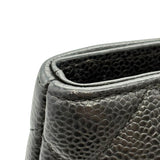 シャネル CHANEL 復刻トート ブラック シルバー金具 キャビアスキン レディース トートバッグ