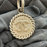 シャネル CHANEL 復刻トート ブラック シルバー金具 キャビアスキン レディース トートバッグ