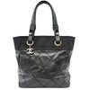 シャネル CHANEL パビリアリッツPM A34208 ブラック シルバー金具 コーティングキャンバス レディース ハンドバッグ