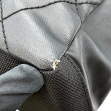 シャネル CHANEL パビリアリッツPM A34208 ブラック シルバー金具 コーティングキャンバス レディース ハンドバッグ