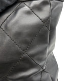 シャネル CHANEL パビリアリッツPM A34208 ブラック シルバー金具 コーティングキャンバス レディース ハンドバッグ