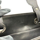 シャネル CHANEL パビリアリッツPM A34208 ブラック シルバー金具 コーティングキャンバス レディース ハンドバッグ