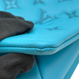 ルイ・ヴィトン LOUIS VUITTON クッサンPM M20769 ターコイズ ラム レディース ショルダーバッグ