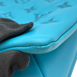 ルイ・ヴィトン LOUIS VUITTON クッサンPM M20769 ターコイズ ラム レディース ショルダーバッグ