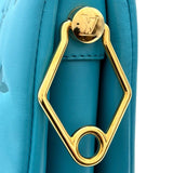 ルイ・ヴィトン LOUIS VUITTON クッサンPM M20769 ターコイズ ラム レディース ショルダーバッグ