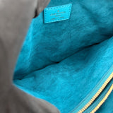 ルイ・ヴィトン LOUIS VUITTON クッサンPM M20769 ターコイズ ラム レディース ショルダーバッグ