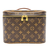 ルイ・ヴィトン LOUIS VUITTON ニースBB M42265 ブラウン モノグラム・キャンバス レディース ハンドバッグ