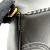 グッチ GUCCI GGマーモント ミニトップハンドルバッグ 547260 ブラック ゴールド金具 レザー レディース ハンドバッグ