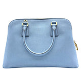 プラダ PRADA サフィアーノ ハンドバッグ BL0837 ライトブルー ゴールド金具 サフィアーノレザー レディース ハンドバッグ
