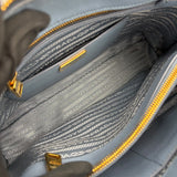 プラダ PRADA サフィアーノ ハンドバッグ BL0837 ライトブルー ゴールド金具 サフィアーノレザー レディース ハンドバッグ