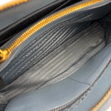プラダ PRADA サフィアーノ ハンドバッグ BL0837 ライトブルー ゴールド金具 サフィアーノレザー レディース ハンドバッグ